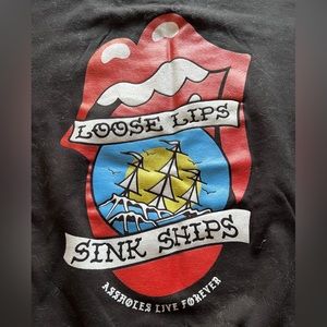 Assholes Live Forever “Loose Lips Sink Ships” Hoodie